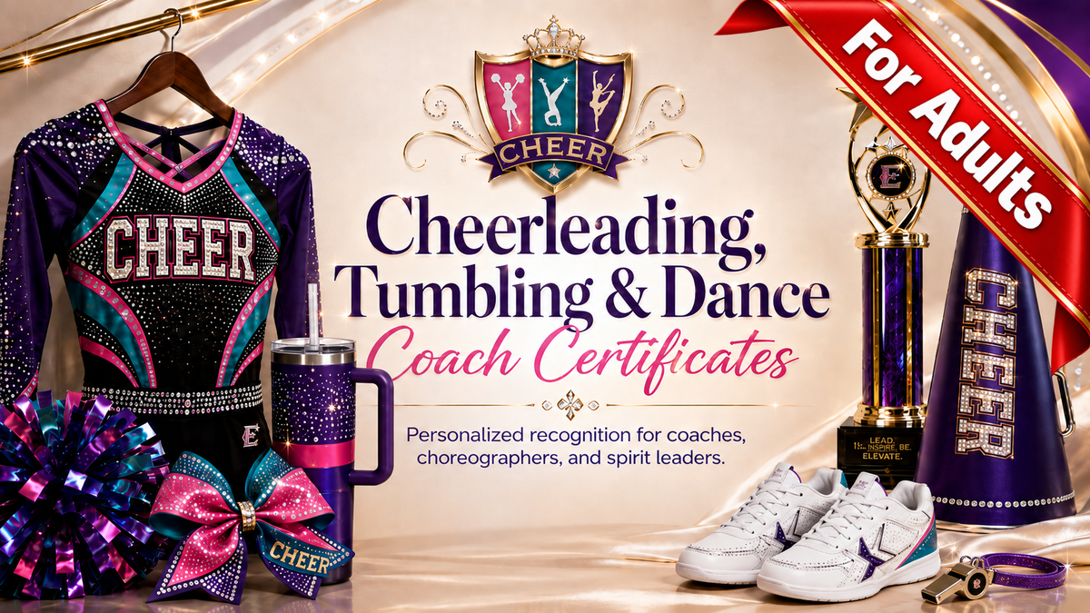 Cheerleading, Tumbling & Dance Coach Certificates