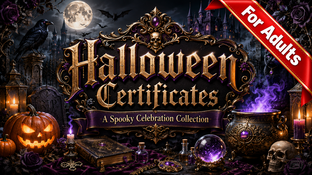 Halloween Certificates Collection