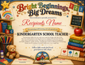Kindergarten School Teacher Certificate