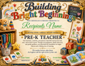 Pre-K Teacher Certificate