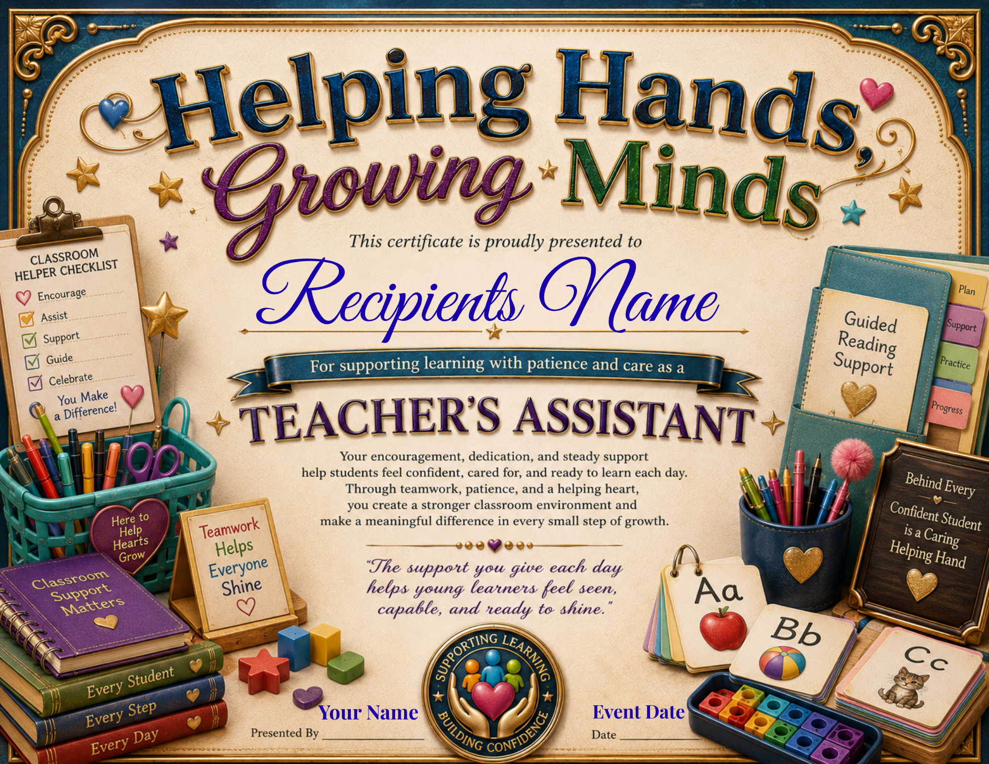 Teacher's Assistant Certificate