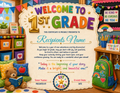 Welcome to 1st Grade Certificate