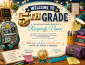 Welcome to 5th Grade Certificate